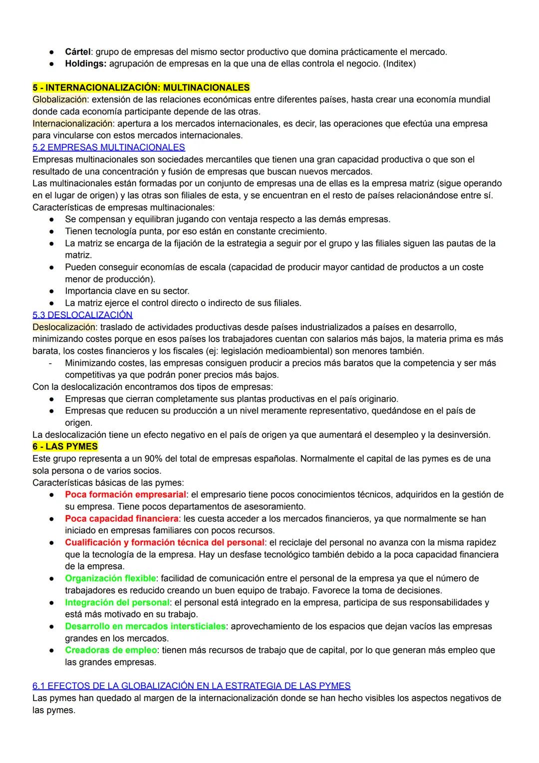 # ECONOMÍA U3: ESTRATEGIA Y DESARROLLO EMPRESARIAL

1-LA ESTRATEGIA EMPRESARIAL

Estrategia: conjunto de decisiones que una empresa puede to