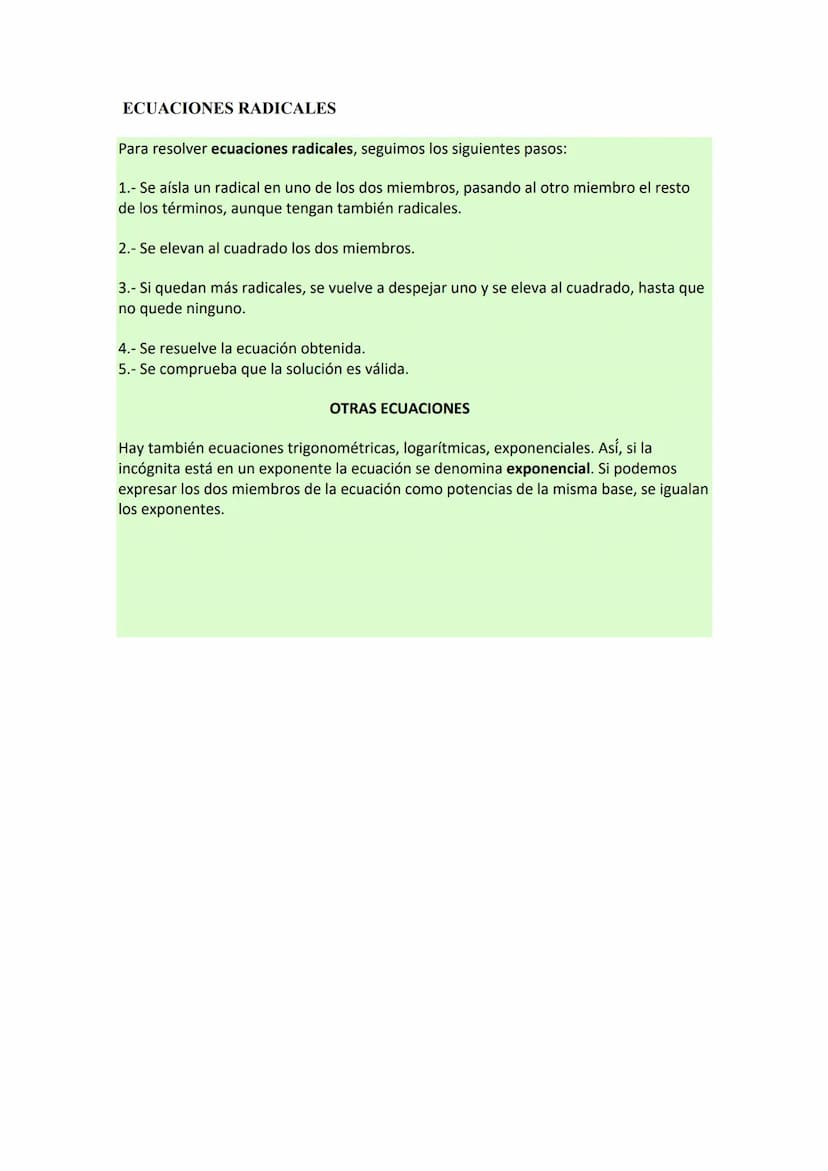 Una ecuación de segundo grado es una ecuación polinómica en la que la mayor
potencia de la incógnita es 2. Las ecuaciones de segundo grado s