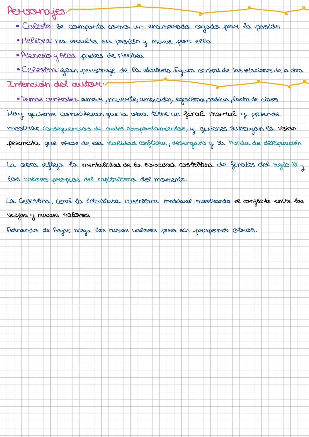 # La Celestina

Contexto histórico (sigloxv)

El siglo xu es una época de cambios en la que se mezclan elementos
mediellales con otros que a