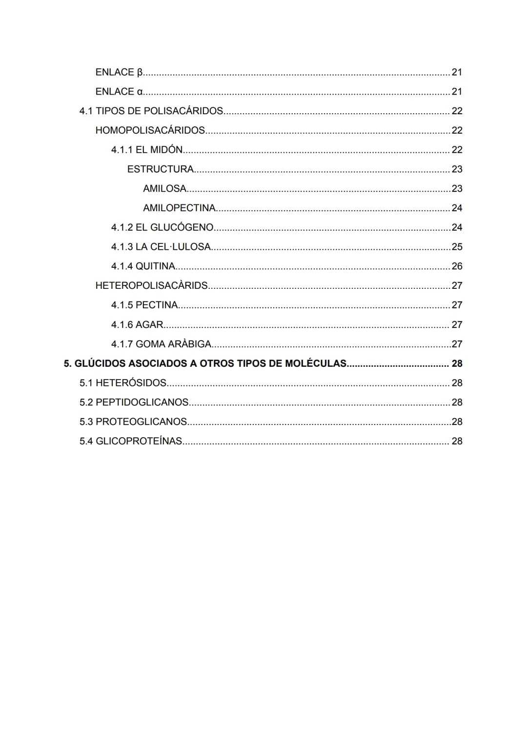 RESUMEN TEMA 2 BIOLOGÍA: LOS GLÚCIDOS
160
Apuntes de: 1.° de Bachillerato científico
Asignatura: Biología (bioquímica)
Curso: 2022/2023 ÍNDI