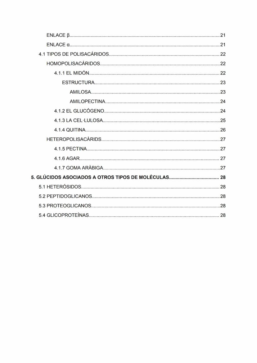 RESUMEN TEMA 2 BIOLOGÍA: LOS GLÚCIDOS
160
Apuntes de: 1.° de Bachillerato científico
Asignatura: Biología (bioquímica)
Curso: 2022/2023 ÍNDI