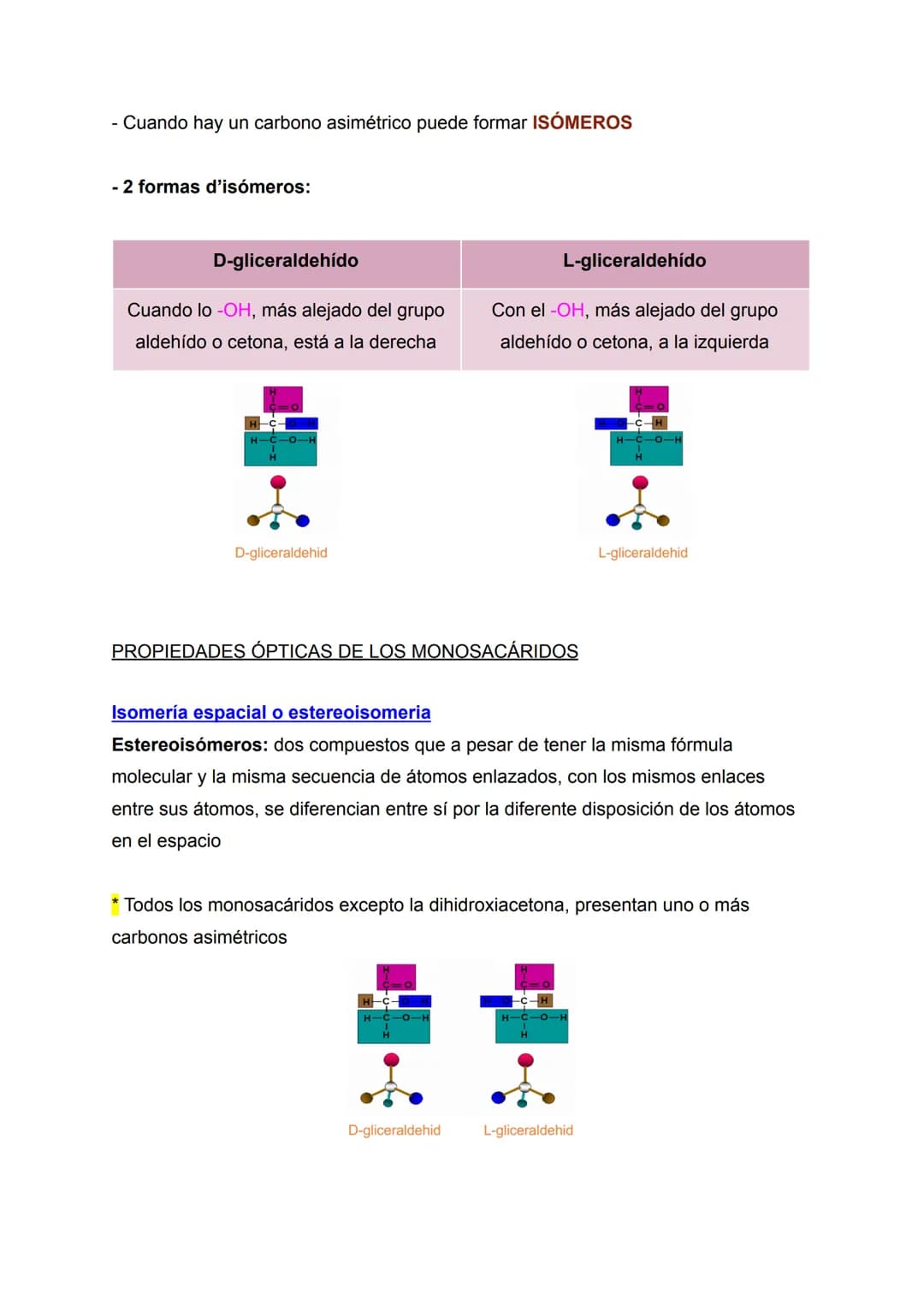 RESUMEN TEMA 2 BIOLOGÍA: LOS GLÚCIDOS
160
Apuntes de: 1.° de Bachillerato científico
Asignatura: Biología (bioquímica)
Curso: 2022/2023 ÍNDI