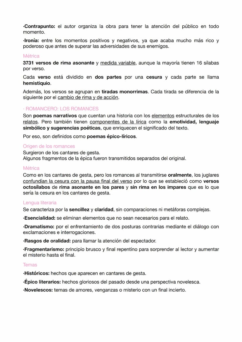 EXAMEN CASTELLANO 2: LITERATURA TEMA 2
MESTER DE JUGLARÍA
El oficio del juglar era ganarse la vida actuando frente al público, en cambio el 