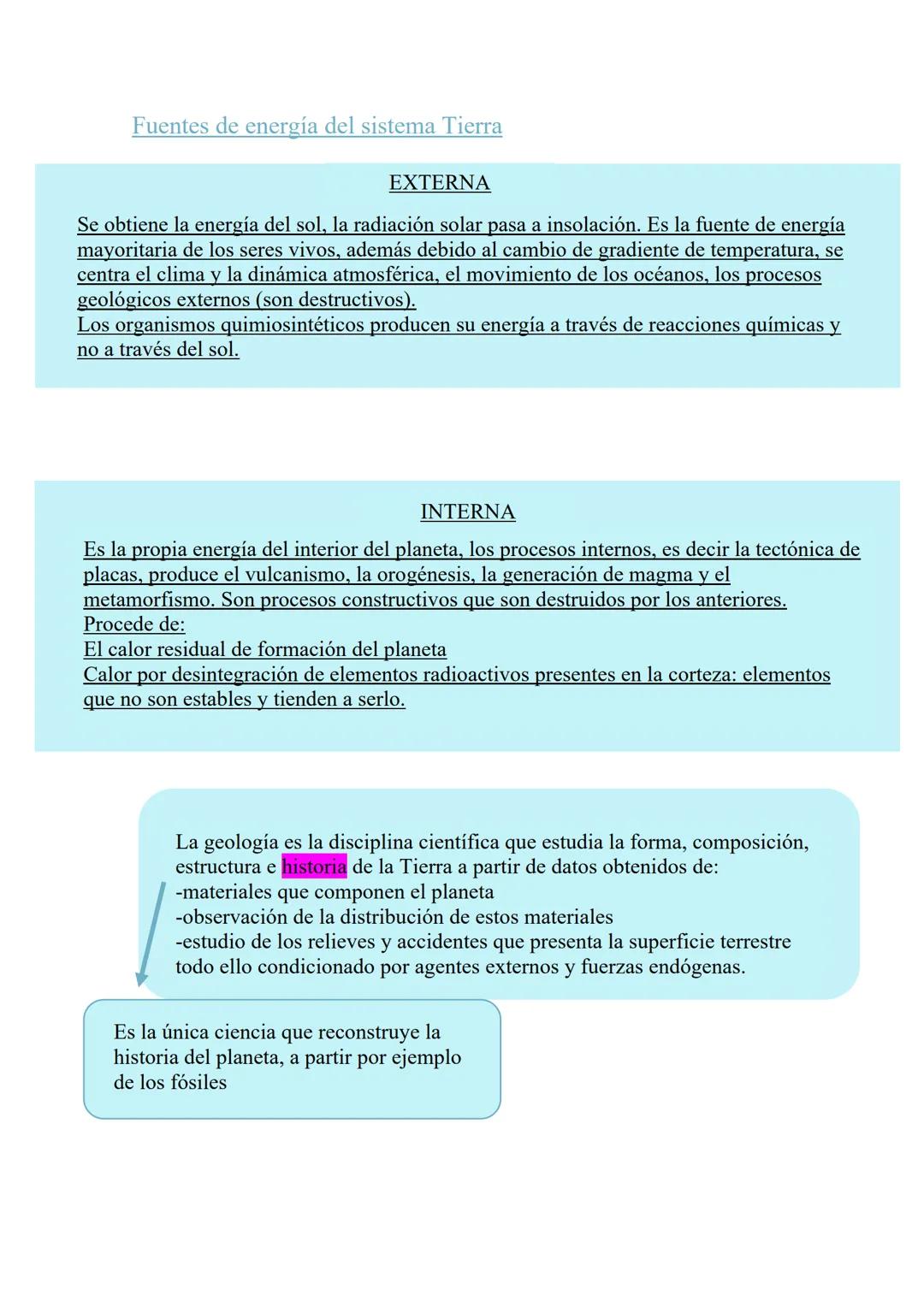 Tema 1

Introducción a la Geología y al sistema
Tierra

1.- El sistema Tierra y la Geología:

Un sistema es un grupo de partes
interrelacion