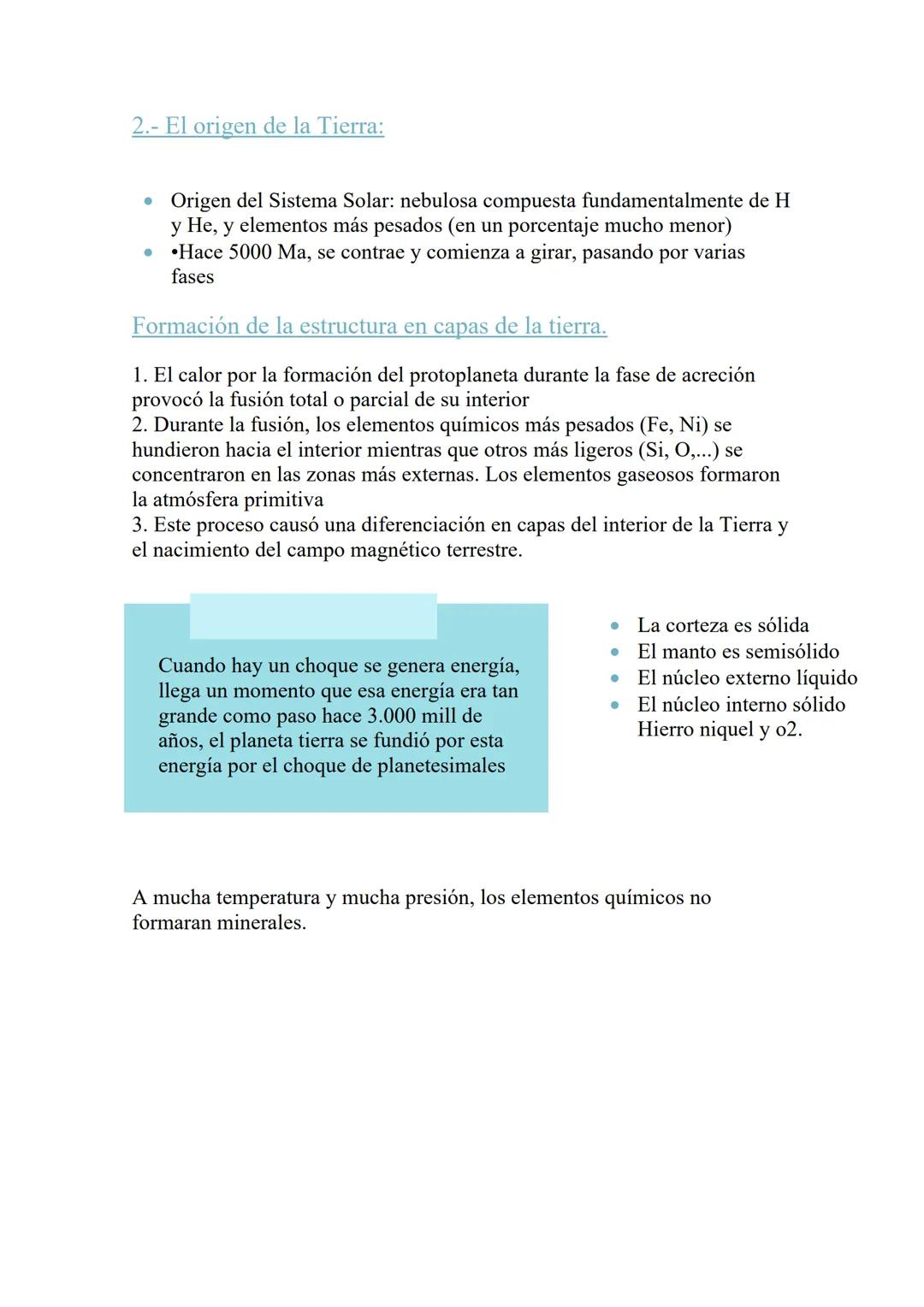 Tema 1

Introducción a la Geología y al sistema
Tierra

1.- El sistema Tierra y la Geología:

Un sistema es un grupo de partes
interrelacion