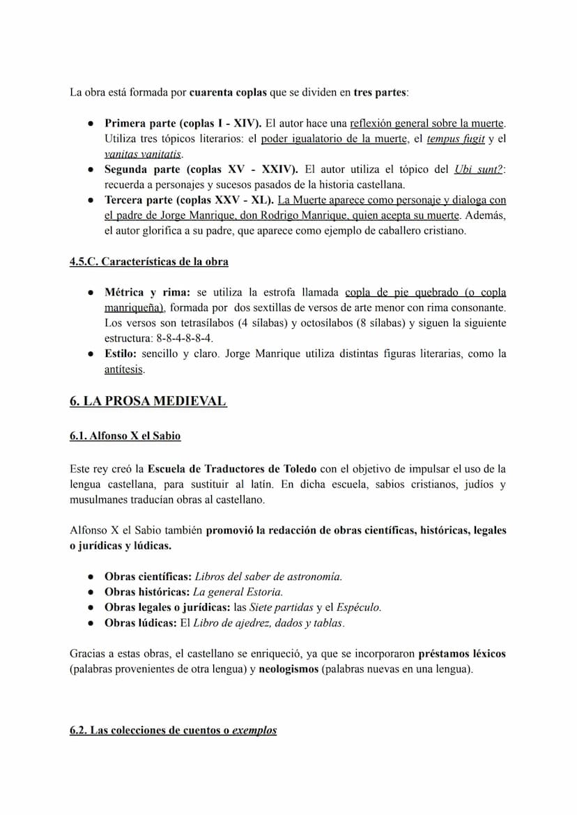 BLOQUE DE LITERATURA: LA EDAD MEDIA
1. CONTEXTO HISTÓRICO-CULTURAL
• Cronología: La Edad Media comienza en el año 472 (siglo V) y termina en