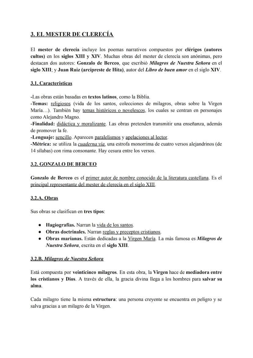 BLOQUE DE LITERATURA: LA EDAD MEDIA
1. CONTEXTO HISTÓRICO-CULTURAL
• Cronología: La Edad Media comienza en el año 472 (siglo V) y termina en