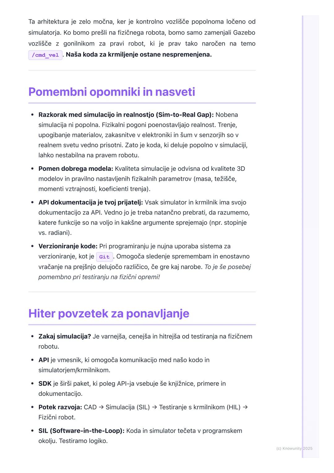 # Vmesniki za programiranje in
simulacijo

Uvod in pomen

Vmesniki za programiranje (API) in simulacijska okolja so ključna orodja pri
razvo