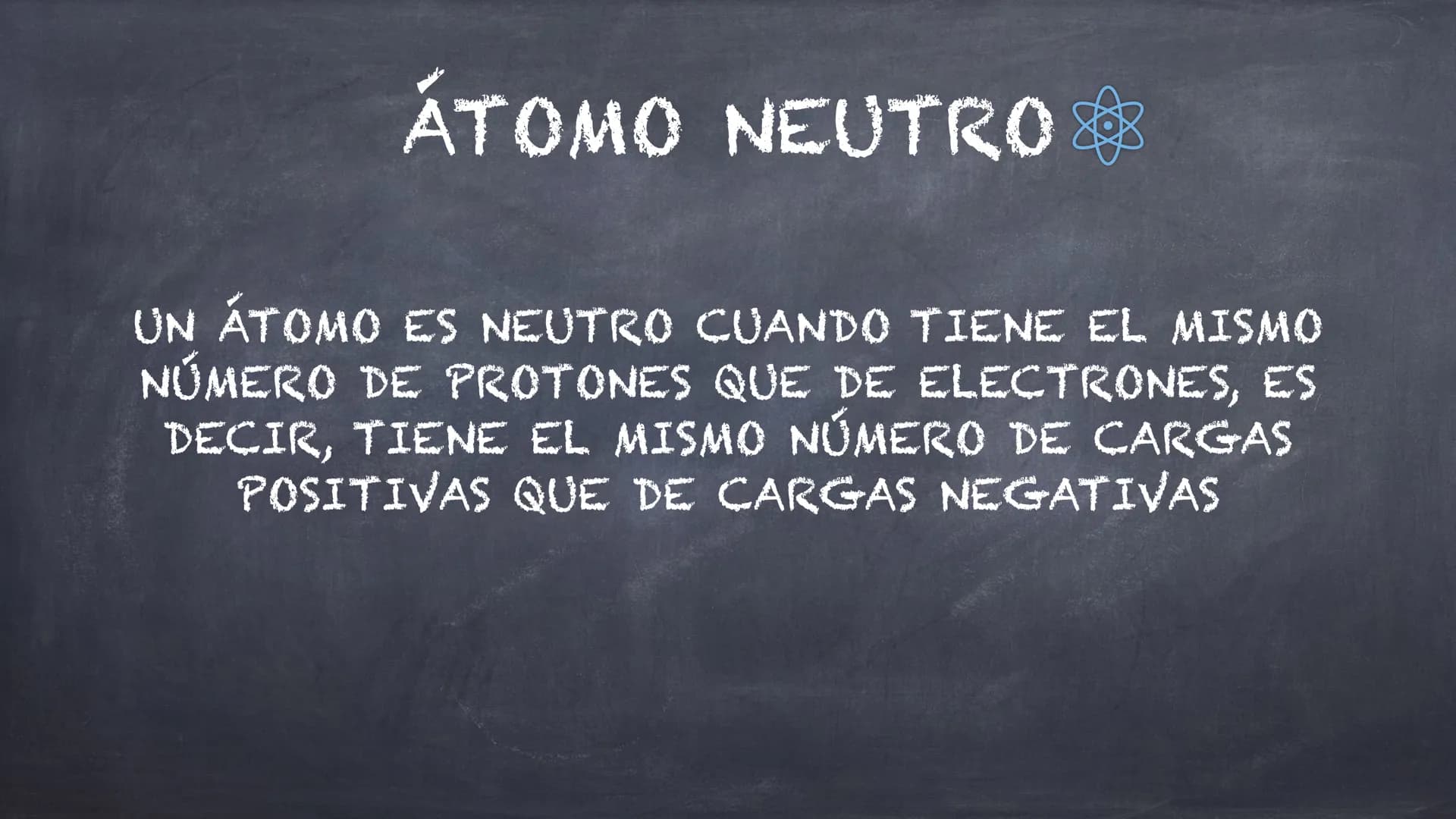 EL ÁTOMO Y SU
ESTRUCTURA Átomo
EL ÁTOMO
Núcleo
Corteza
Protones (+)
Neutrones
Electrones (-) Átomo
EL ÁTOMO
Núcleo
Corteza
Protones-2
Neutro