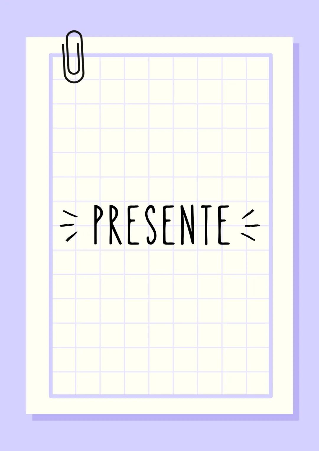 ## THE VERBAL TENSES ÍNDICE
PRESENTE
04 Present Simple
05 Present Continuous
06 Present Perfect Simple
07 Present Perfect Continuous
PASADO
