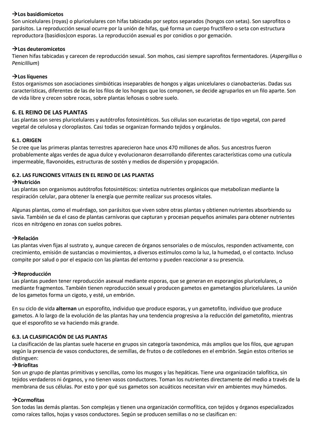LA CLASIFICACIÓN DE LA VIDA
1. CÓMO SE CLASIFICAN LOS SERES VIVOS
Para estudiar y comprender las millones de especies que componen la biodiv