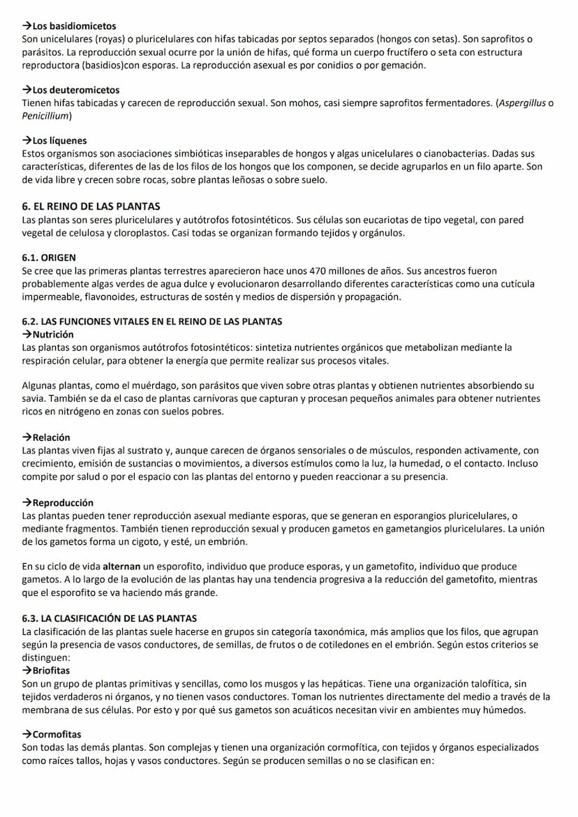 LA CLASIFICACIÓN DE LA VIDA
1. CÓMO SE CLASIFICAN LOS SERES VIVOS
Para estudiar y comprender las millones de especies que componen la biodiv