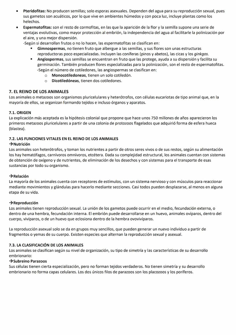 LA CLASIFICACIÓN DE LA VIDA
1. CÓMO SE CLASIFICAN LOS SERES VIVOS
Para estudiar y comprender las millones de especies que componen la biodiv