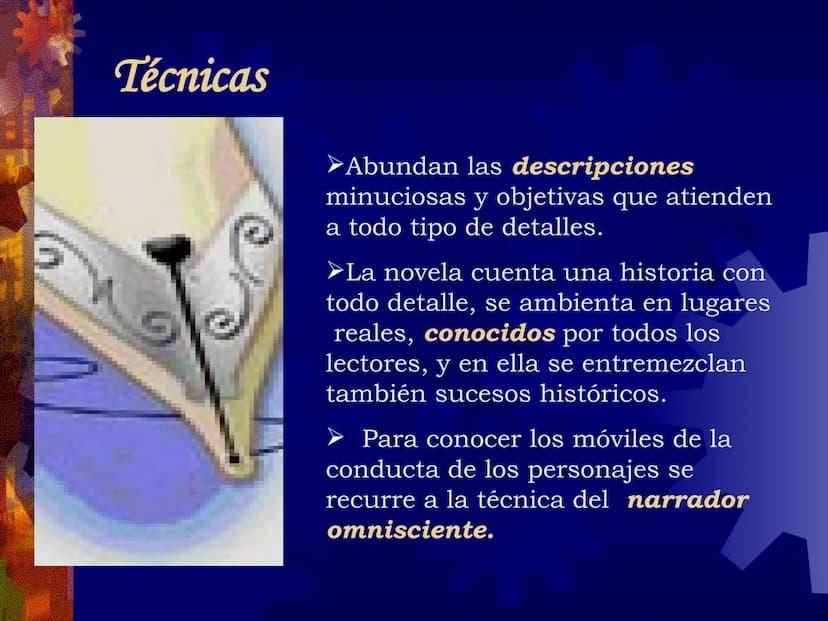El Realismo Definición
➤ El Realismo fue un movimiento
artístico y literario que, durante la
segunda mitad del siglo XIX, pretendió
reflejar