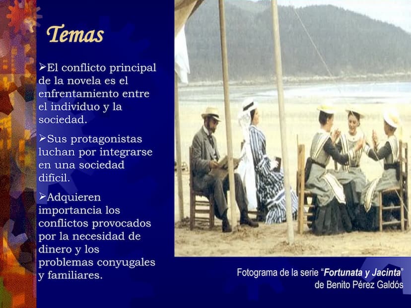 El Realismo Definición
➤ El Realismo fue un movimiento
artístico y literario que, durante la
segunda mitad del siglo XIX, pretendió
reflejar
