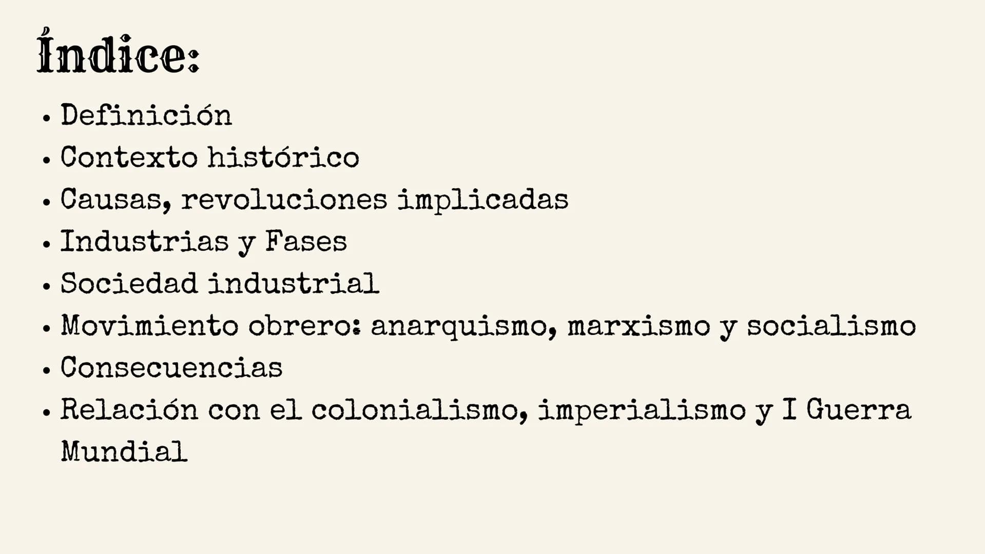 Revolución Industrial
imagen de blogspot.com Índice:
Definición
Contexto histórico
Causas, revoluciones implicadas
• Industrias y Fases
Soci