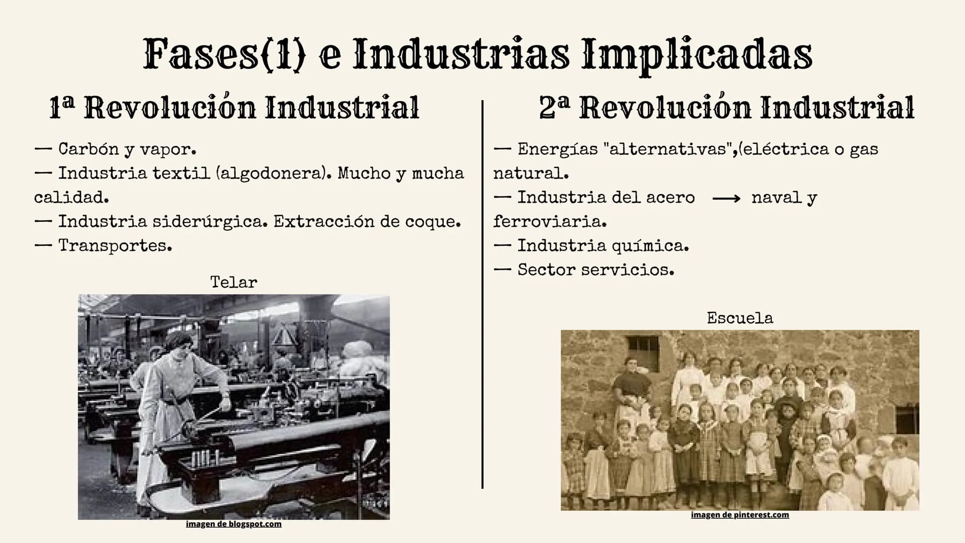 Revolución Industrial
imagen de blogspot.com Índice:
Definición
Contexto histórico
Causas, revoluciones implicadas
• Industrias y Fases
Soci