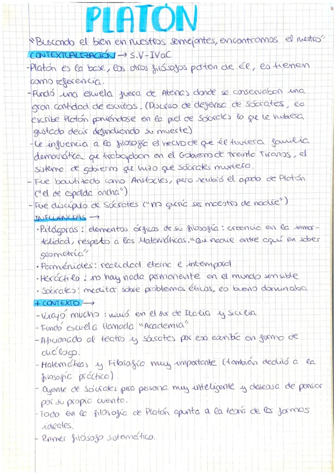 La Filosofía de Platón: Dualismos y el Mito de la Caverna