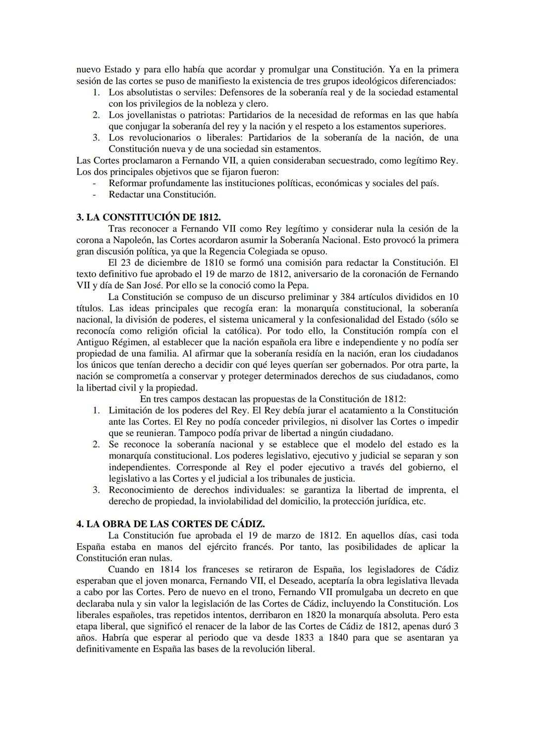 TEMA 1:
LOS INICIOS DEL LIBERALISMO EN ESPAÑA: LAS CORTES DE CÁDIZ Y LA
CONSTITUCIÓN DE 1812.
1. INTRODUCCIÓN.
La revolución burguesa es un 