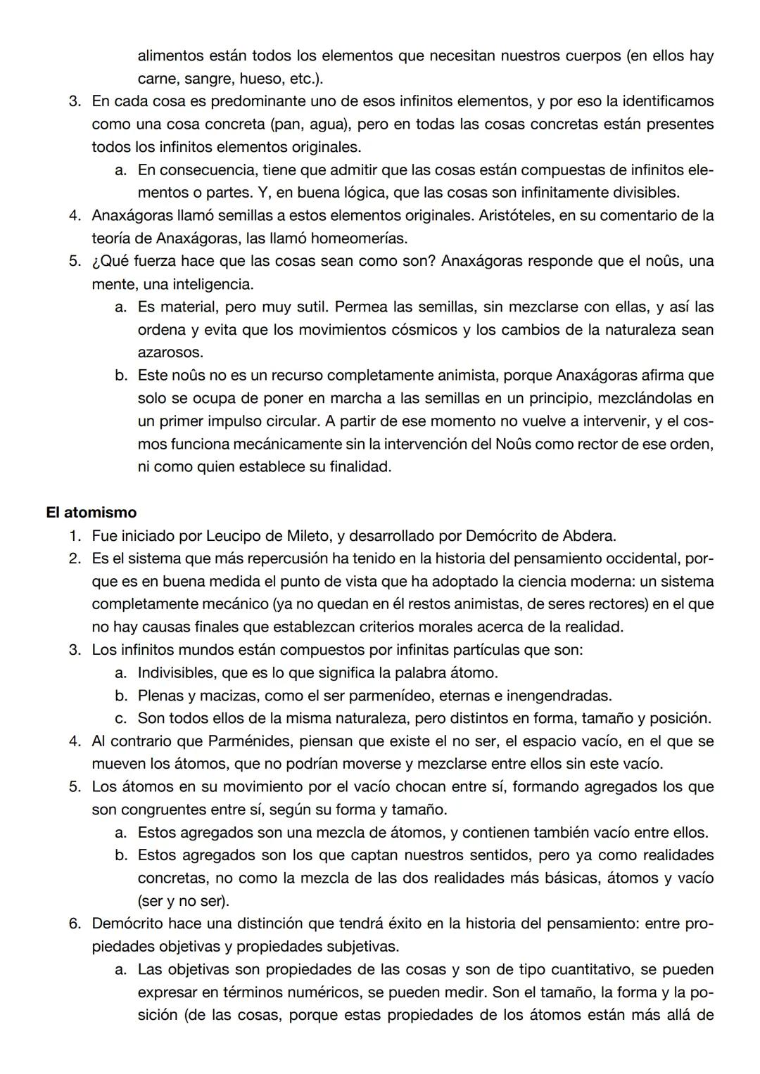 EL NACIMIENTO DE LA FILOSOFÍA
LOS PLURALISTAS. Elementos en combinación
1. Después de Parménides, todo el pensamiento griego tendrá que cont
