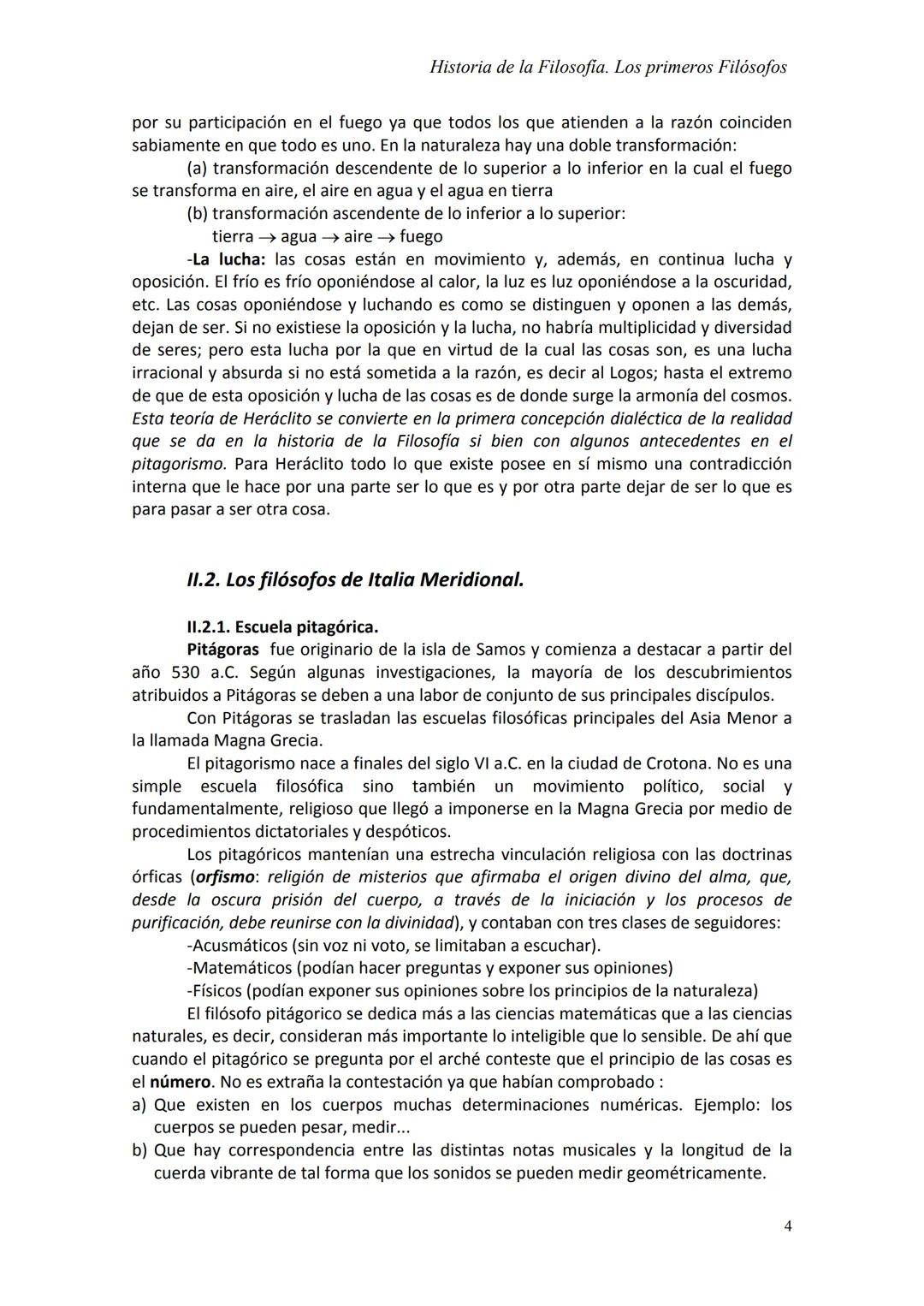 Historia de la Filosofia. Los primeros Filósofos
LOS PRIMEROS FILÓSOFOS
I. LOS ORÍGENES DE LA FILOSOFÍA OCCIDENTAL.
Durante mucho tiempo se 