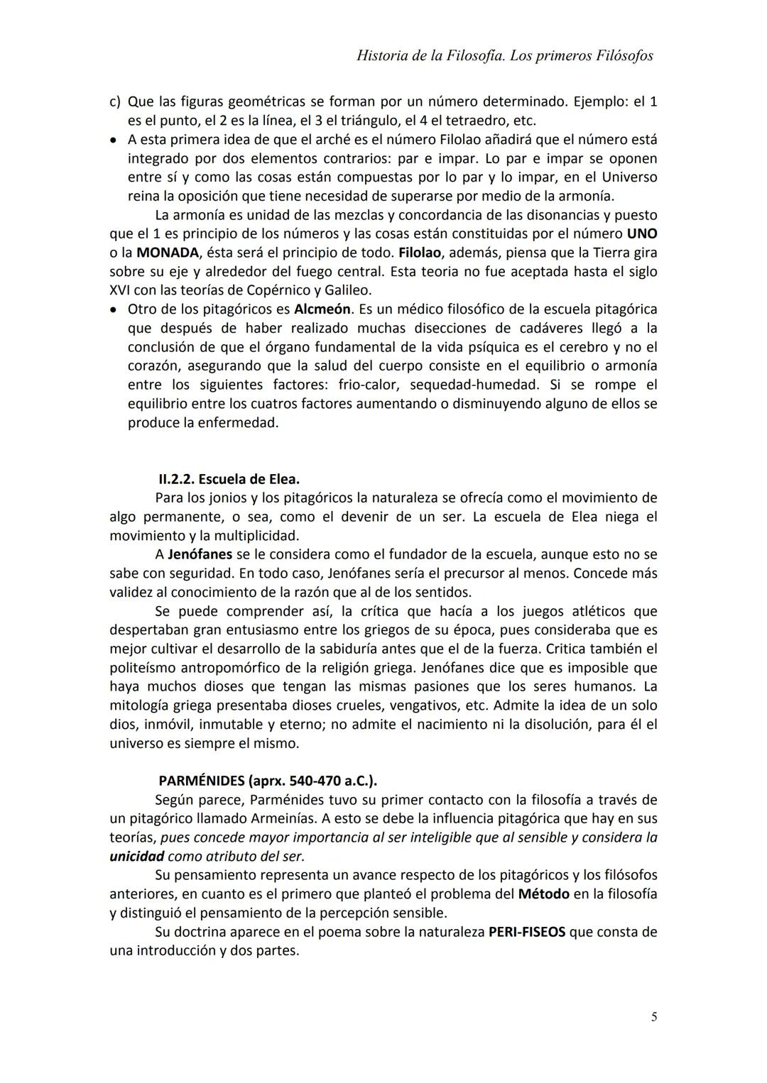 Historia de la Filosofia. Los primeros Filósofos
LOS PRIMEROS FILÓSOFOS
I. LOS ORÍGENES DE LA FILOSOFÍA OCCIDENTAL.
Durante mucho tiempo se 