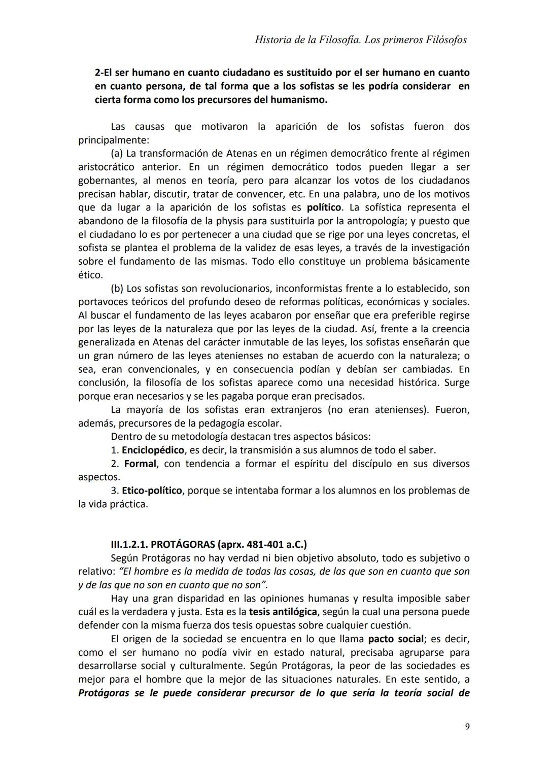 Historia de la Filosofia. Los primeros Filósofos
LOS PRIMEROS FILÓSOFOS
I. LOS ORÍGENES DE LA FILOSOFÍA OCCIDENTAL.
Durante mucho tiempo se 