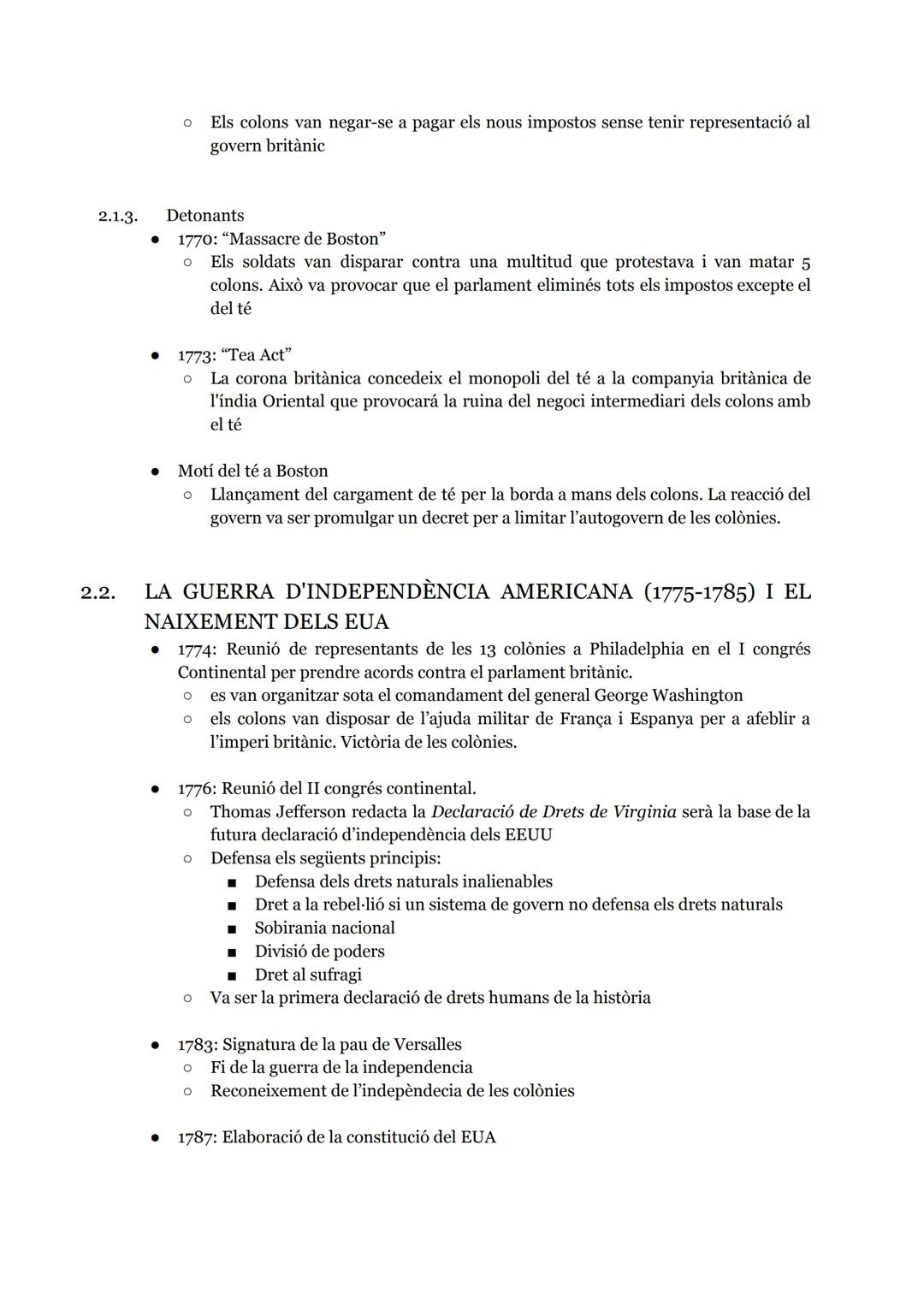 1.
2.
REVOLUCIONS
POLÍTIQUES:
LIBERALISME I NACIONALISME (1776-1848)
LES
INTRODUCCIÓ: PANORÀMICA GENERAL DE CAUSES I
CONSEQÜÈNCIES DELS PROC