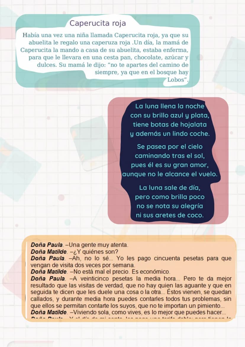 Los géneros
LITERARIOS
Las obras literarias pueden clasificarse según su contenido y su
estructura, los diferentes grupos en los que se divi