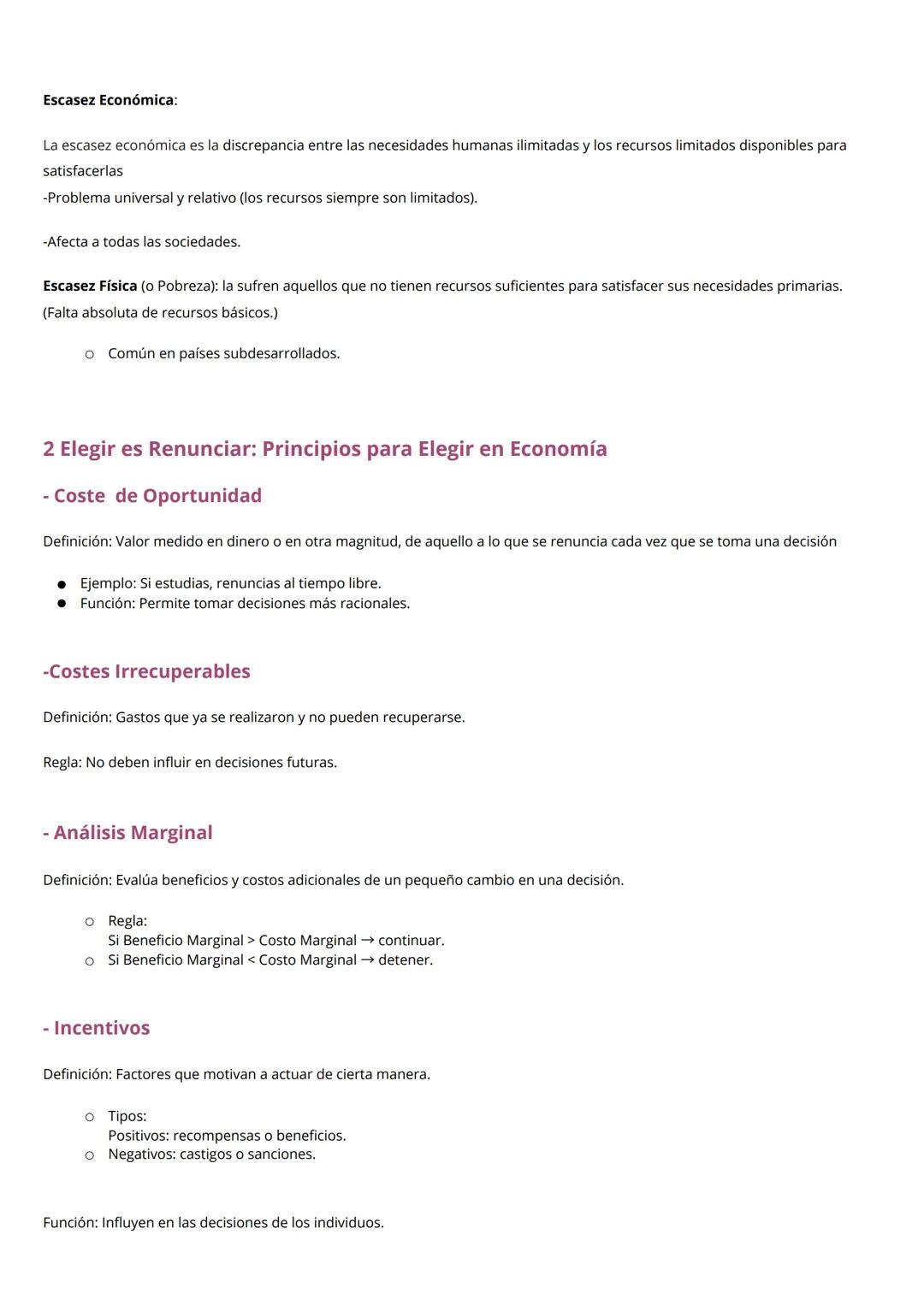 # Tema 1

## Economía: La ciencia de las decisiones

1-¿Que es la economía?

La Economía es una ciencia social que estudia cómo las sociedad