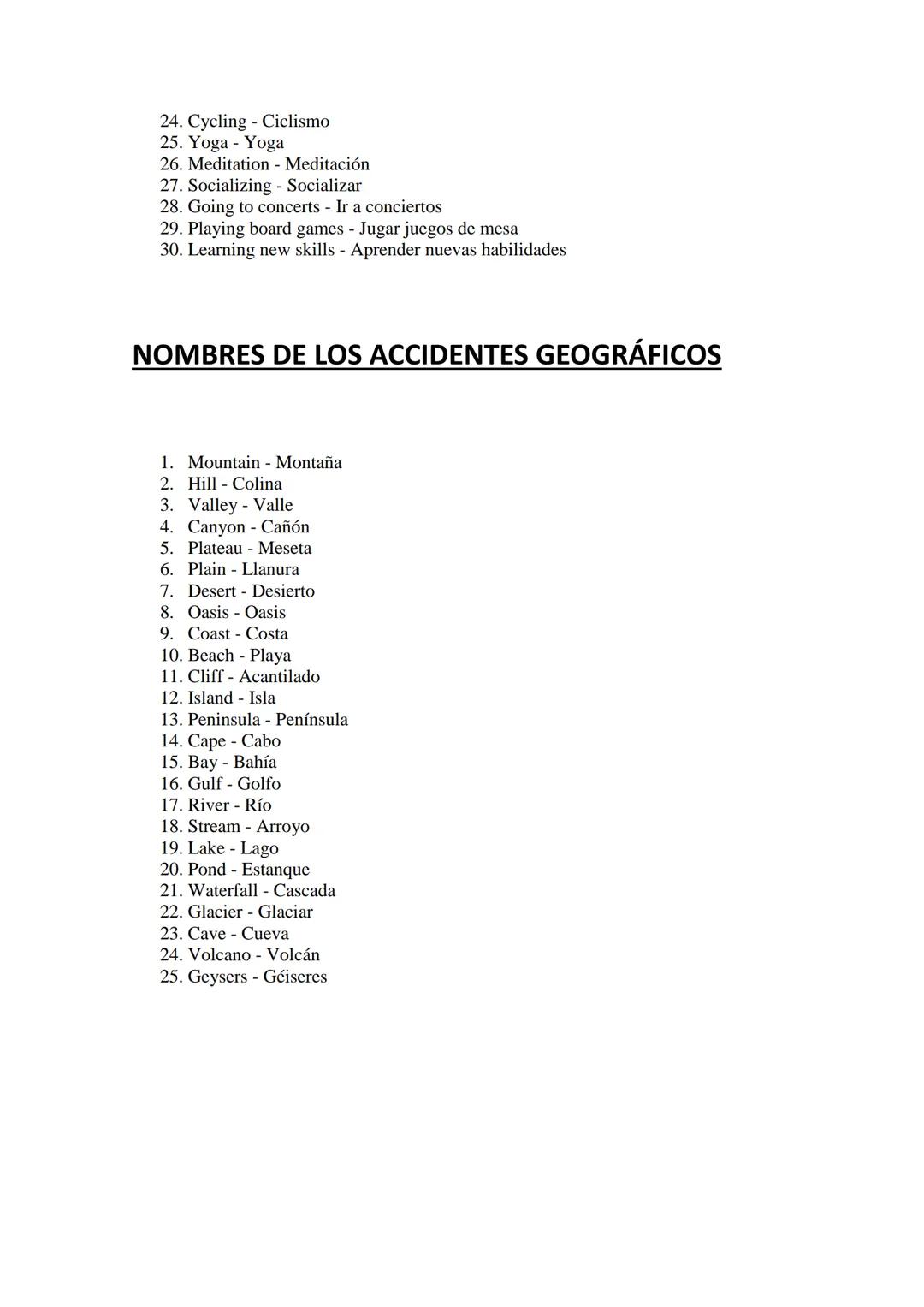 VOCABULARIO 1º ESO INGLÉS
VOCABULARIO RELATIVO A LAS PARTES DE UNA
CASA Y SUS MUEBLES
1. Living room - sala de estar
2. Sofa sofá
3. Armchai