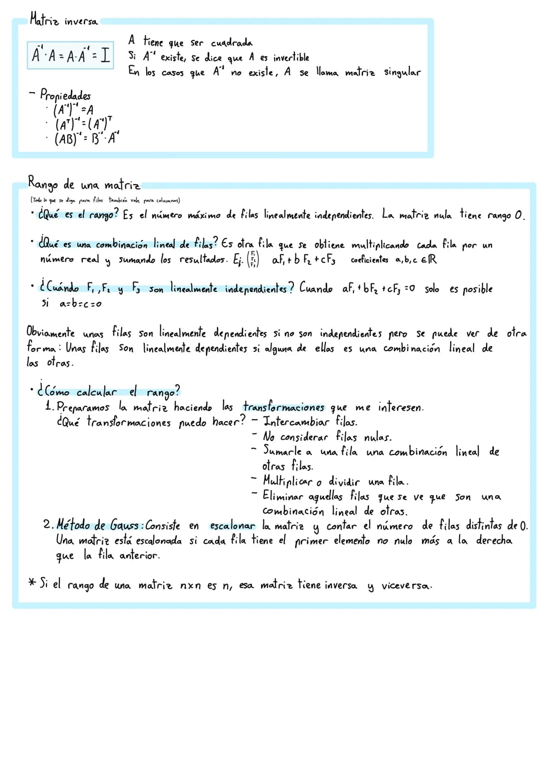 Matrices
Una matriz es una estructura de filas
y
columnas de números reales.
En general nxm es la dimensión de la matriz n=filas m= columnas