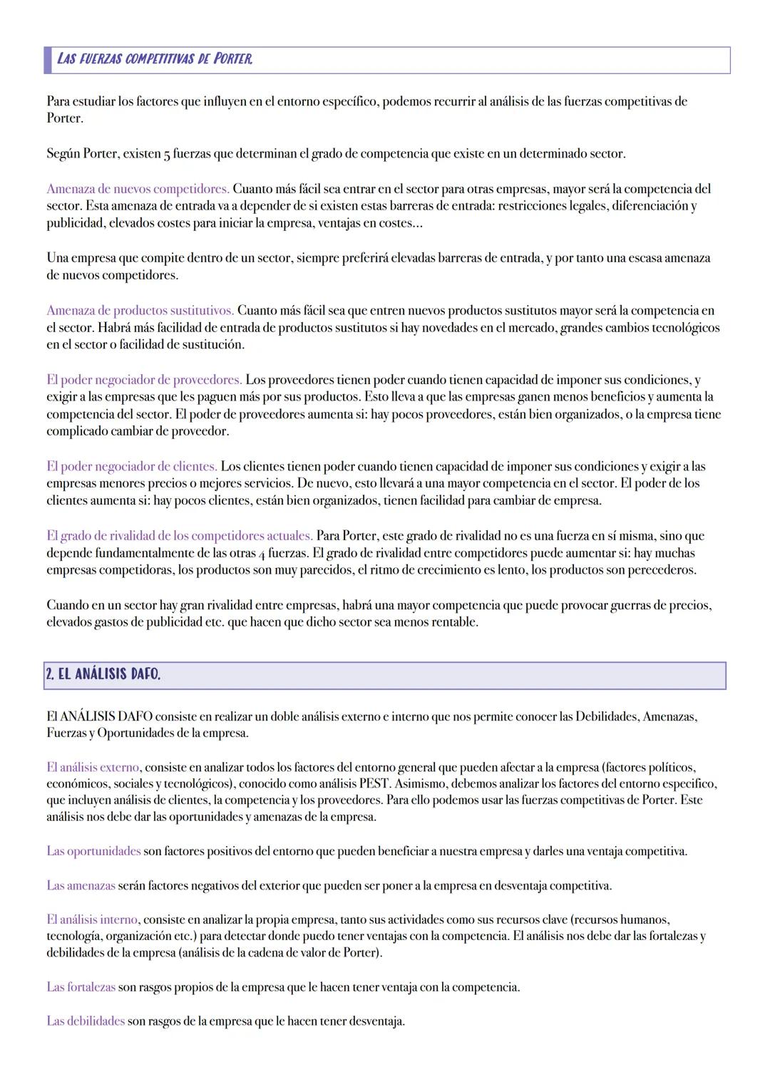 # EL ENTORNO Y LAS
DECISIONES EMPRESARIALES

1. EL ENTORNO DE LA EMPRESA.

EI ENTORNO son todos los factores que rodean a la empresa y por t