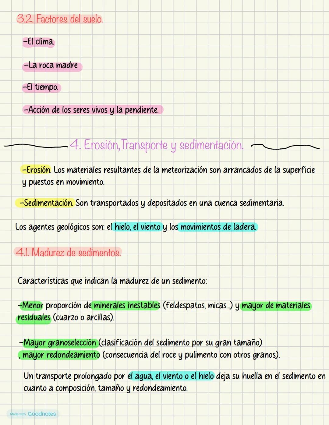 Procesos geológicos externos
2.LA METEORIZACIÓN
La meteorización es la alteración o descomposición que experimentan las rocas cerca de
la su
