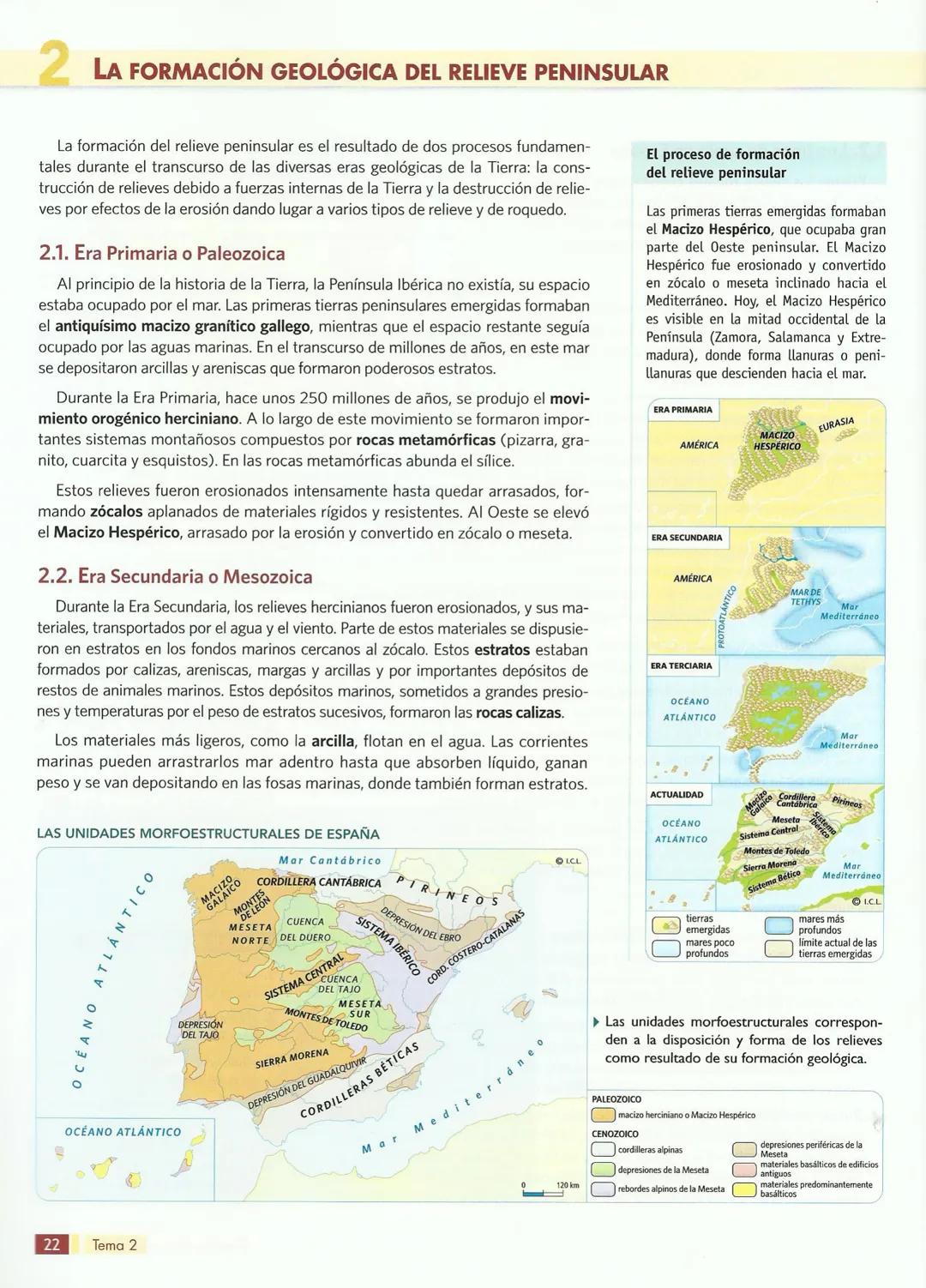 2
EL MEDIO FÍSICO DE ESPAÑA
¿Qué influencia tiene el relieve en la comunicación entre territorios?
España es un país europeo que tiene una e