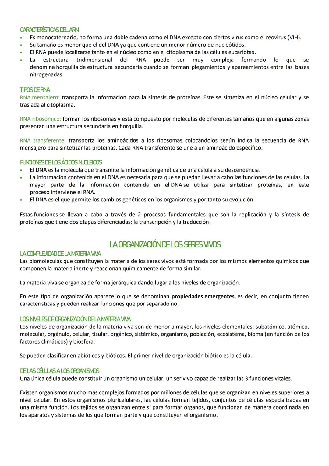 LA COMPOSICIÓN DE LA MATERIA VIVA
Características que define a los seres vivos:
Todos los seres vivos tienen en común 3 características que 
