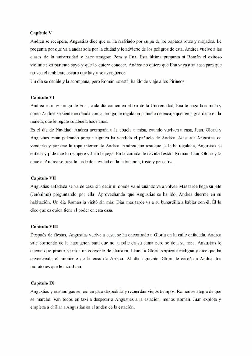 
<h2 id="primeraparte">PRIMERA PARTE</h2>
<h3 id="captuloi">Capítulo I</h3>
<p>Andrea llega a Barcelona en tren de madrugada y se dirige a c
