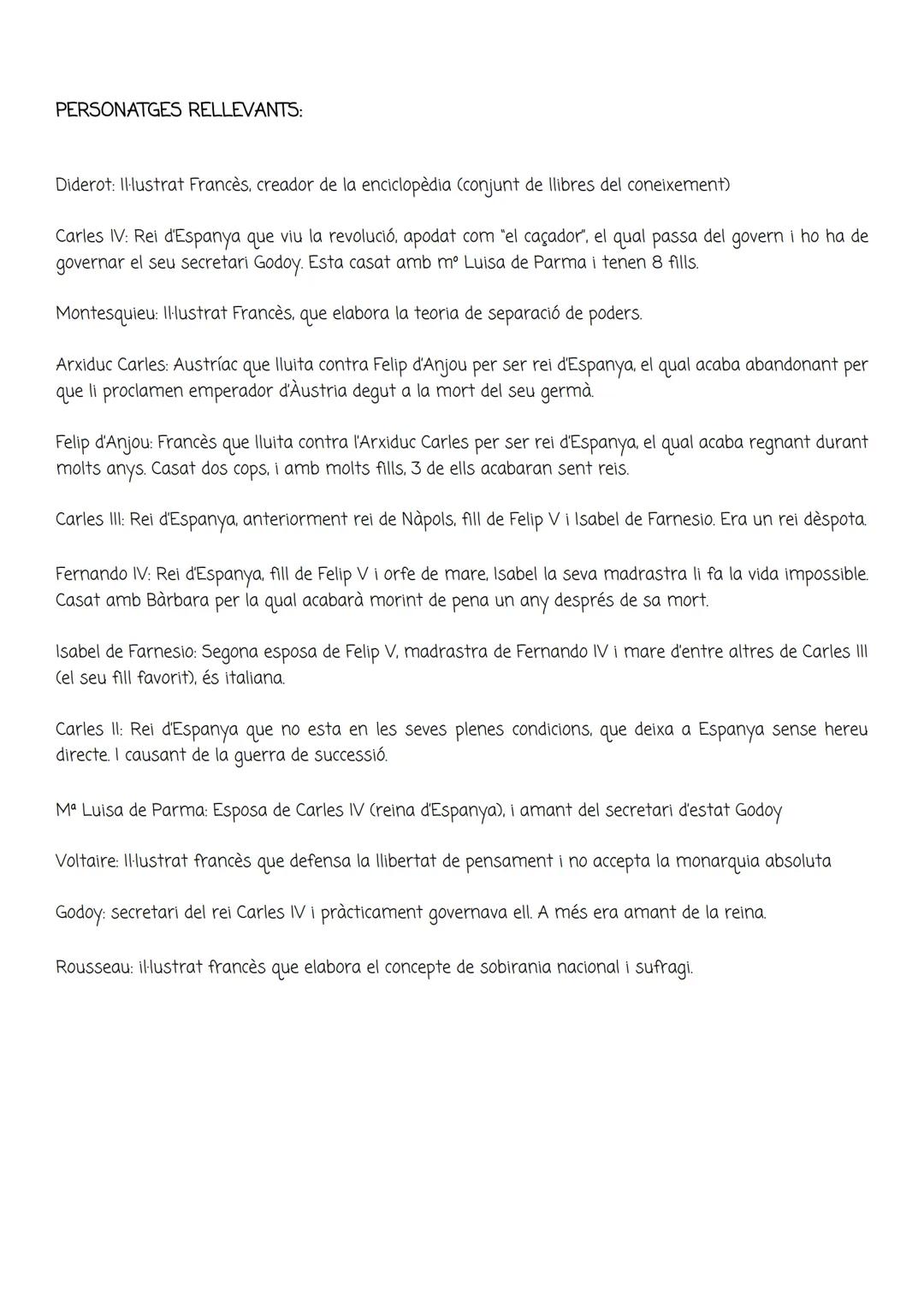 DEFINICIONS GENERALS:

Antic Règim: sistema polític, econòmic i social de l'Europa occidental dels segle XVII i XVIII.

Absolutisme: sistema