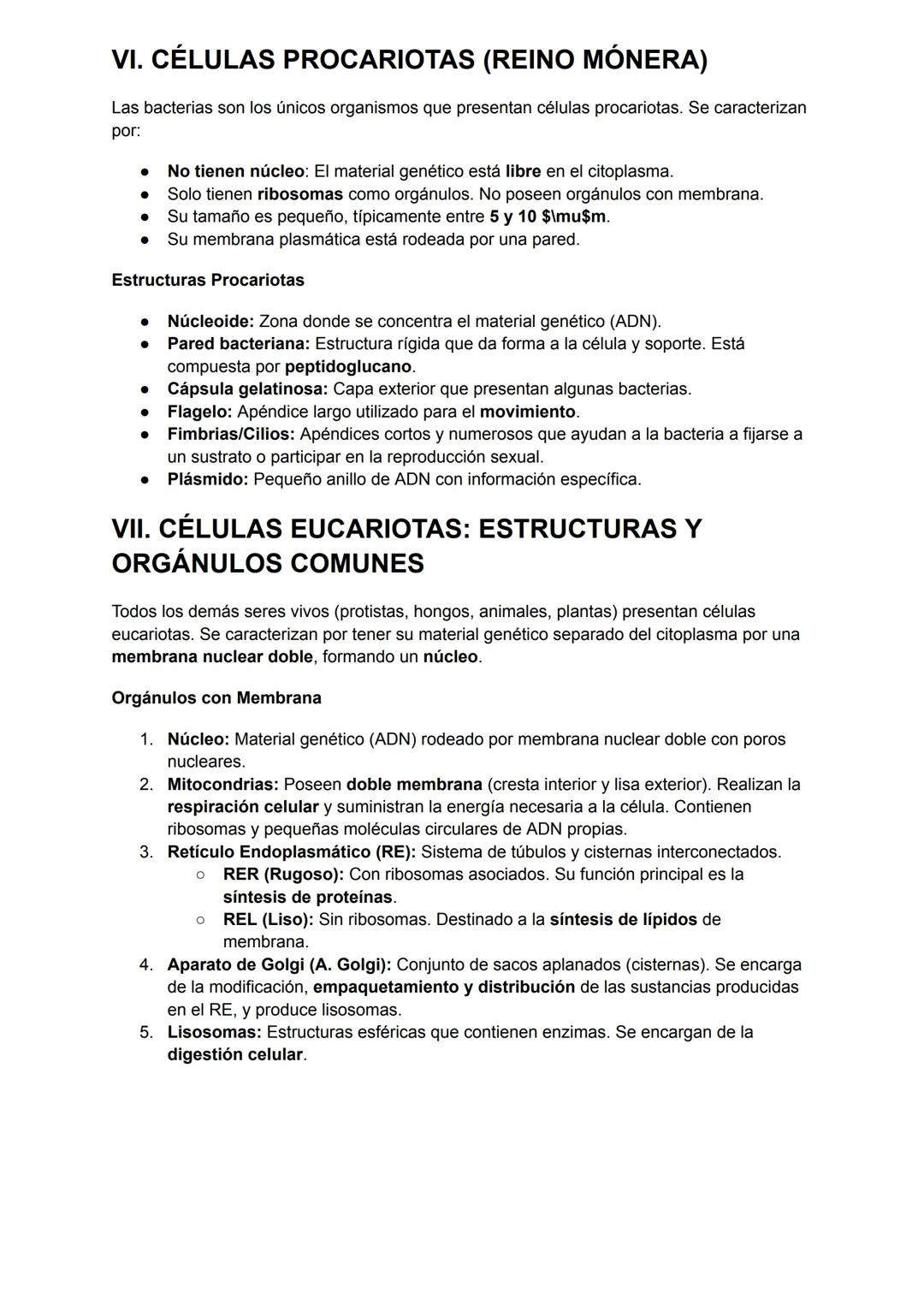 # TEMA 1: LA CÉLULA

I. LA CÉLULA

La célula se define como el organismo o forma de vida más pequeña. Es considerada la
unidad fundamental d