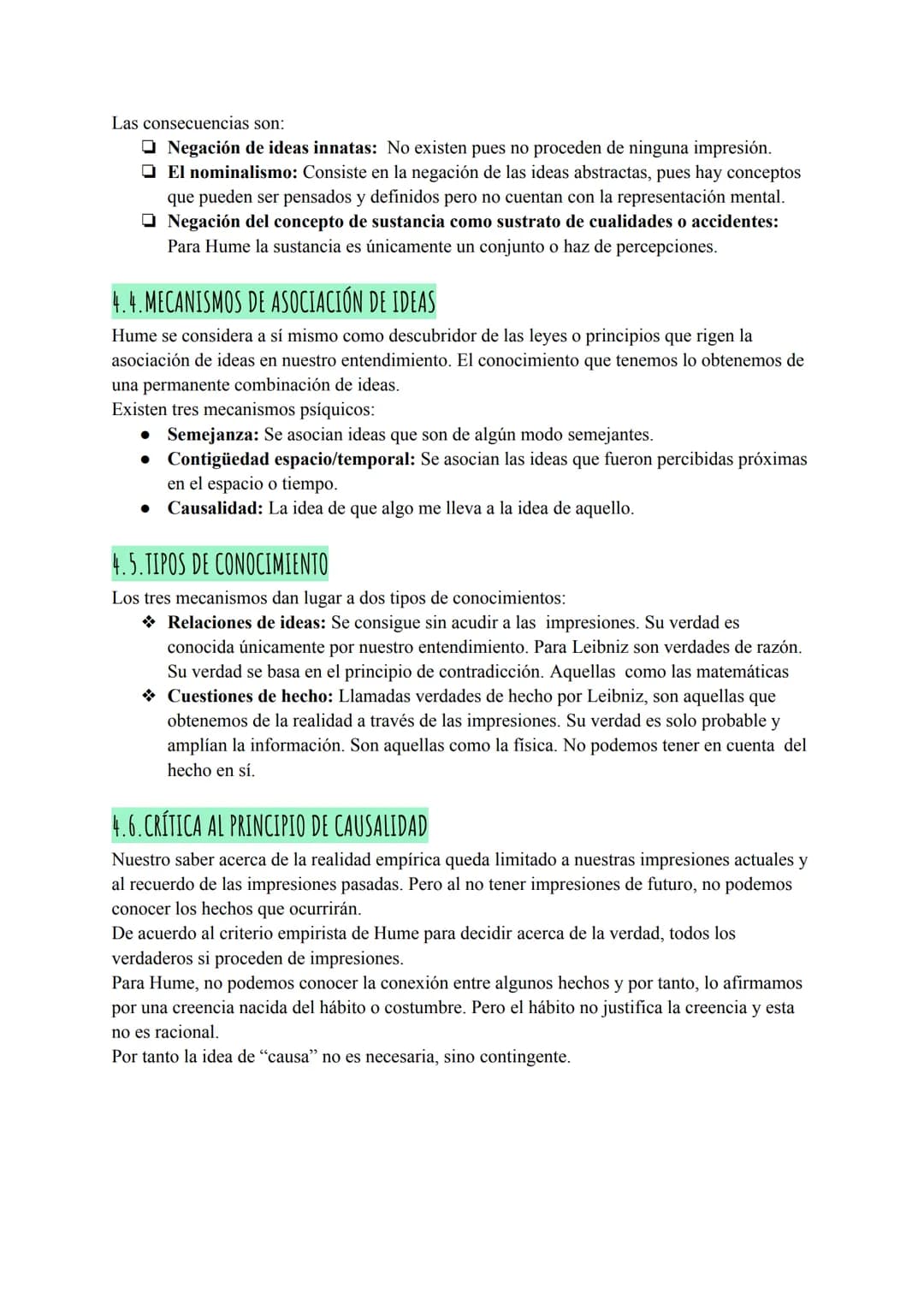 Tema 12: El empirismo inglés
PUNTO 1: RASGOS GENERALES DEL EMPIRISMO
Afirman que el origen del conocimiento está en la experiencia. ("Nada h