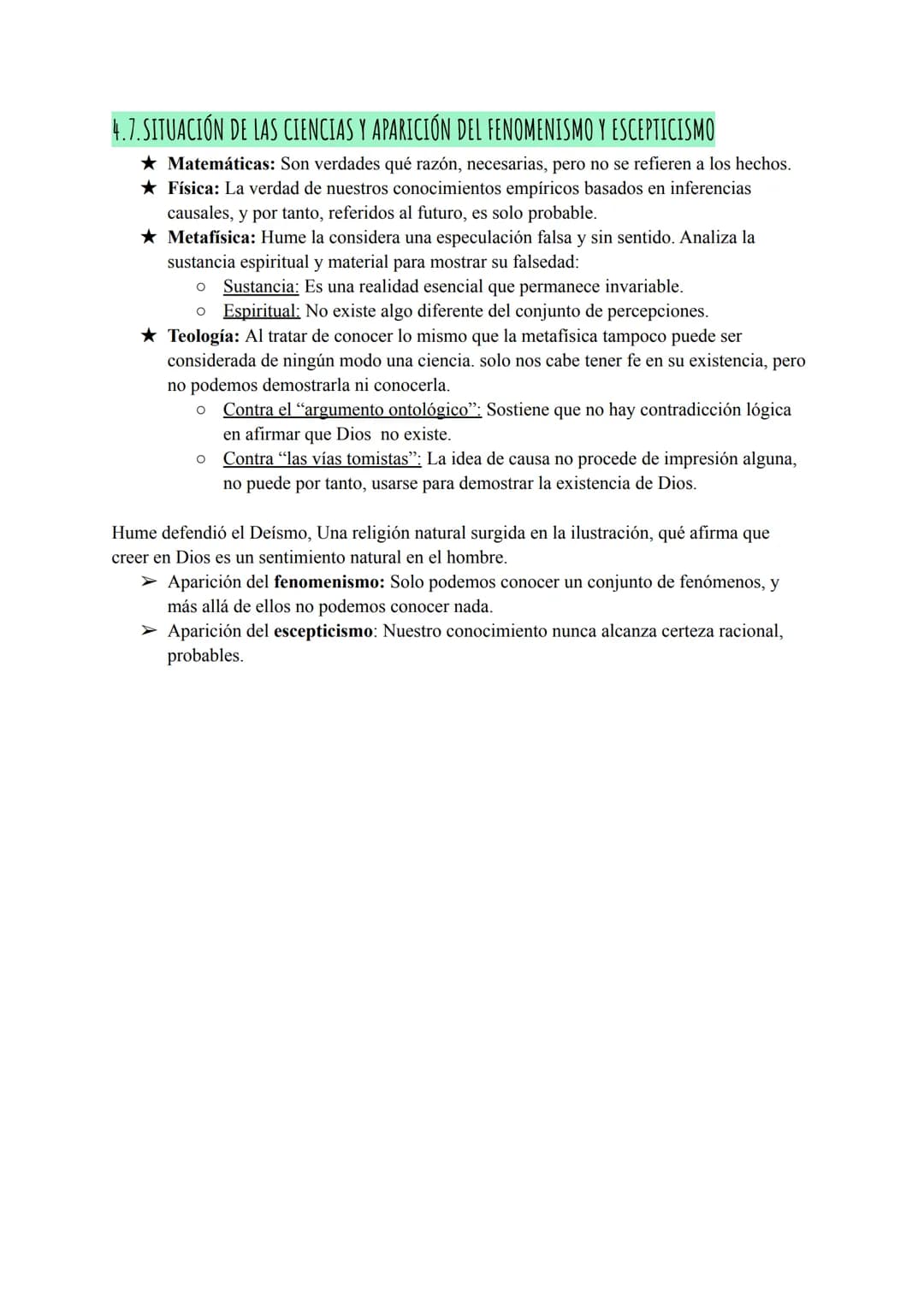 Tema 12: El empirismo inglés
PUNTO 1: RASGOS GENERALES DEL EMPIRISMO
Afirman que el origen del conocimiento está en la experiencia. ("Nada h