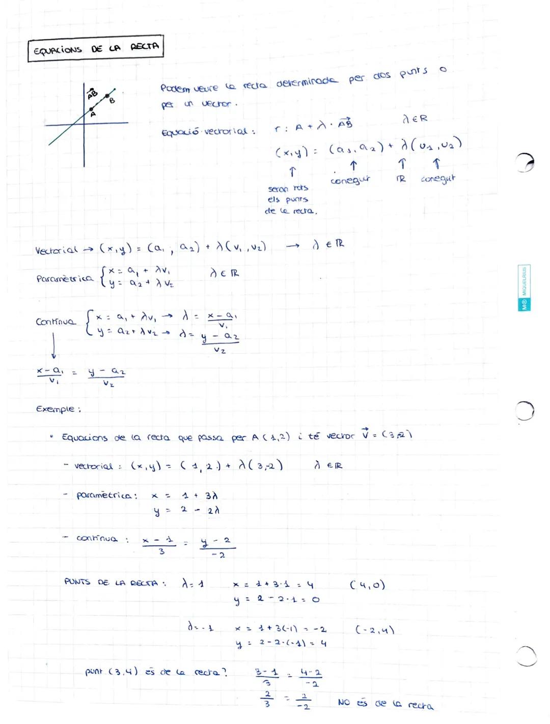 MIQUELRIUS
6
VECTORS
segment orientat al pla que va
3
-
VECTORS AMB COMPONENTS
Per exemple:
-
VECTORS i GEOMETRIA
ANALITICA
3
Mòdul :
Direcc