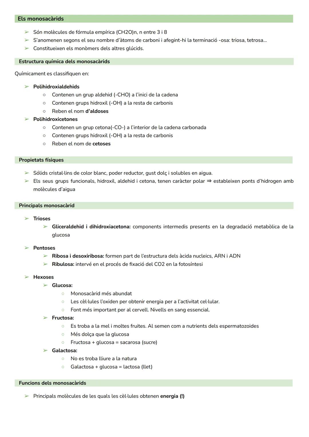 2. GLÚCIDS

La glicobiologia:
- camp de recerca que pretén comprendre els milers de tipus de glúcids fabricats pel cos humà.
- Objectiu prin