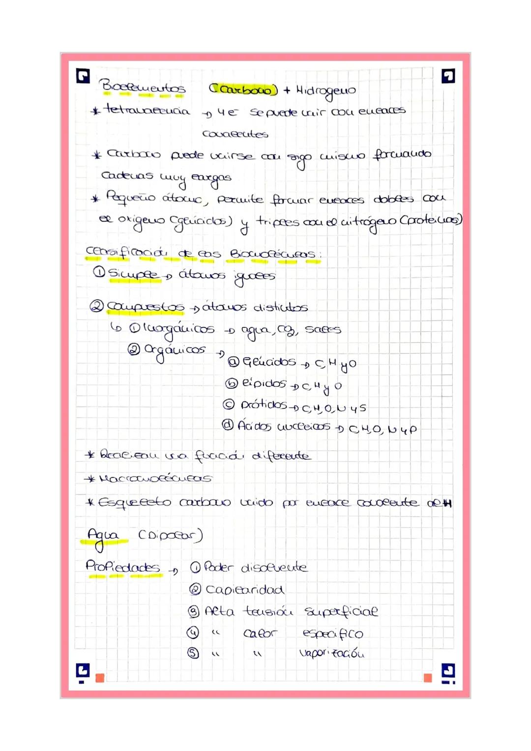 0 Biologia
tema !
Eueaces quicuicos
←
-
4
CH_OUP,S
b
voeu
99%. Constituyen seres vivos
por eueaces
fuereos iutermofecueares
6 vaiones
62
413