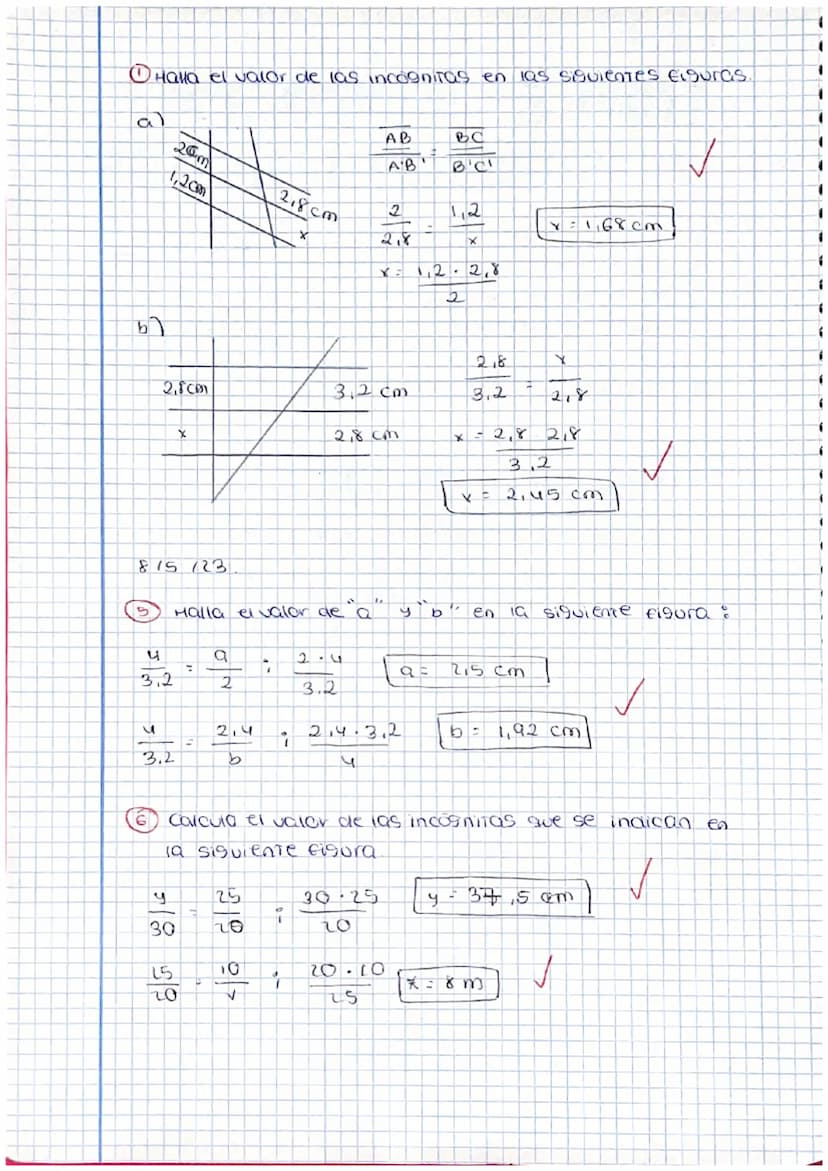 815/23
Tema 8 semejanza
y Triangulos rectángulos
1. Teorema de rales
2. Figuras semejantes. Escalas
3. semejanza de Triangulos
4. Teorema de