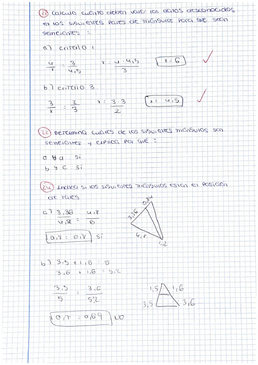 815/23
Tema 8 semejanza
y Triangulos rectángulos
1. Teorema de rales
2. Figuras semejantes. Escalas
3. semejanza de Triangulos
4. Teorema de