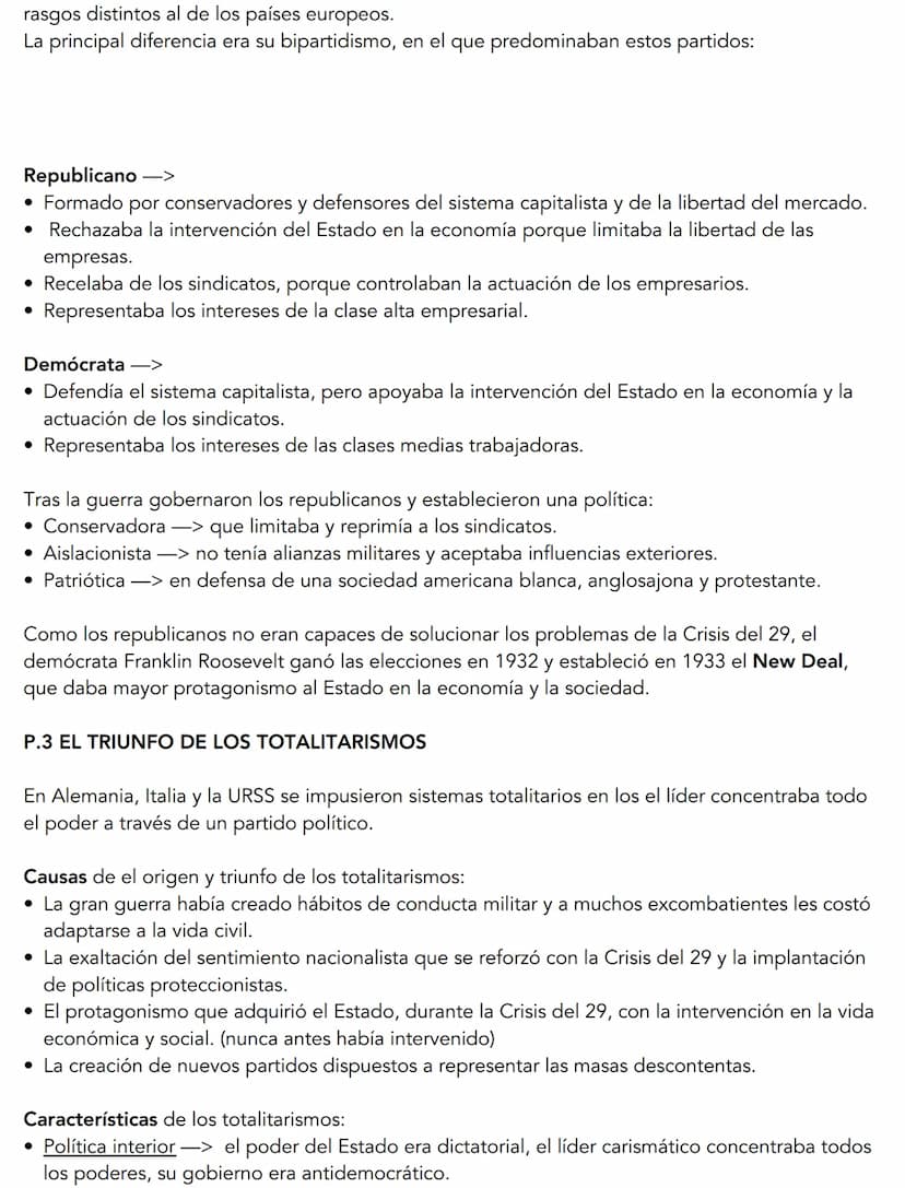 P.1 LA ECONOMÍA EN EL PERIODO DE ENTREGUERRAS
Durante el periodo comprendido entre la Primera y la Segunda Guerra Mundial (1918-1939) la
eco