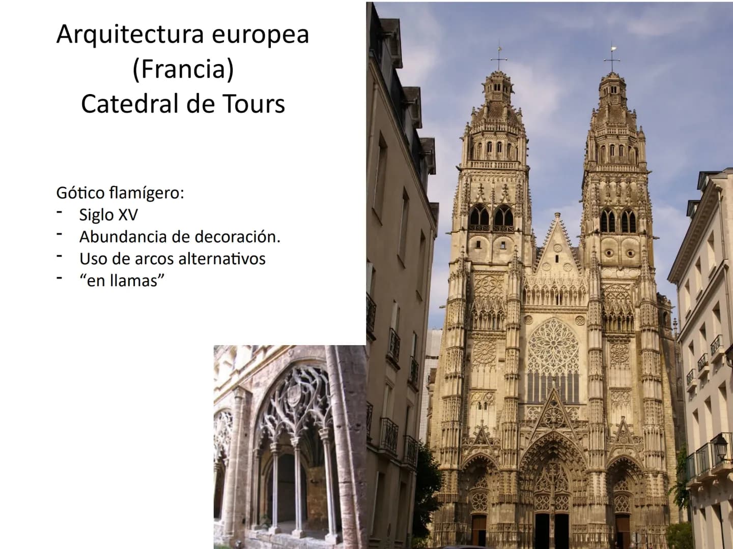 Gótico
Arquitectura Comparativa Románico-Gótico
munle Caracteristicas Generales:
Arco apuntado => verticalidad
Bóveda de crucería y evolució