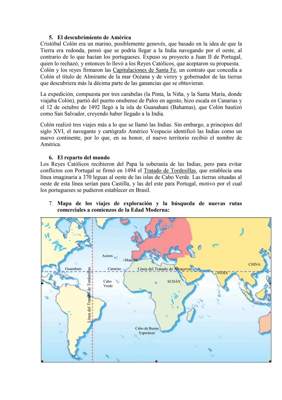 EPÍGRAFE 1 - EL INICIO DE LA EDAD MODERNA. LOS SIGLOS XV Y XVI
1. La Edad Moderna: inicio y extensión temporal
La Edad Moderna comenzó a fin