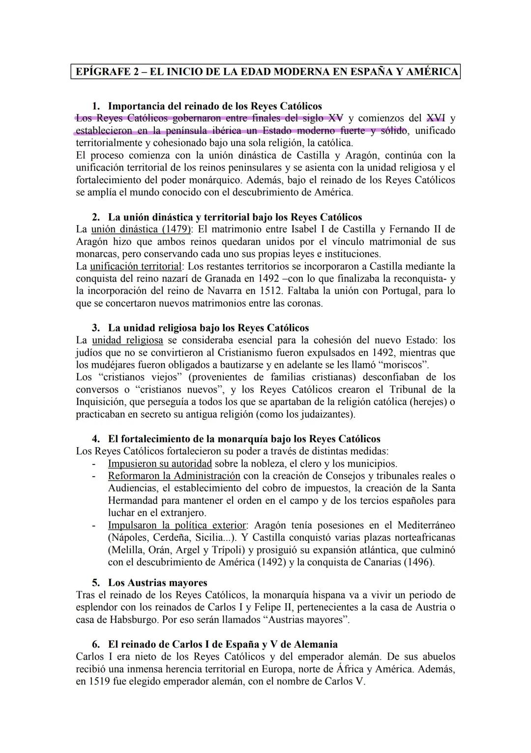 EPÍGRAFE 1 - EL INICIO DE LA EDAD MODERNA. LOS SIGLOS XV Y XVI
1. La Edad Moderna: inicio y extensión temporal
La Edad Moderna comenzó a fin